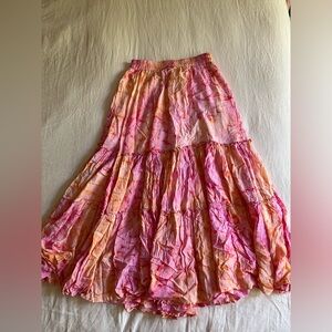 Beachgold long skirt